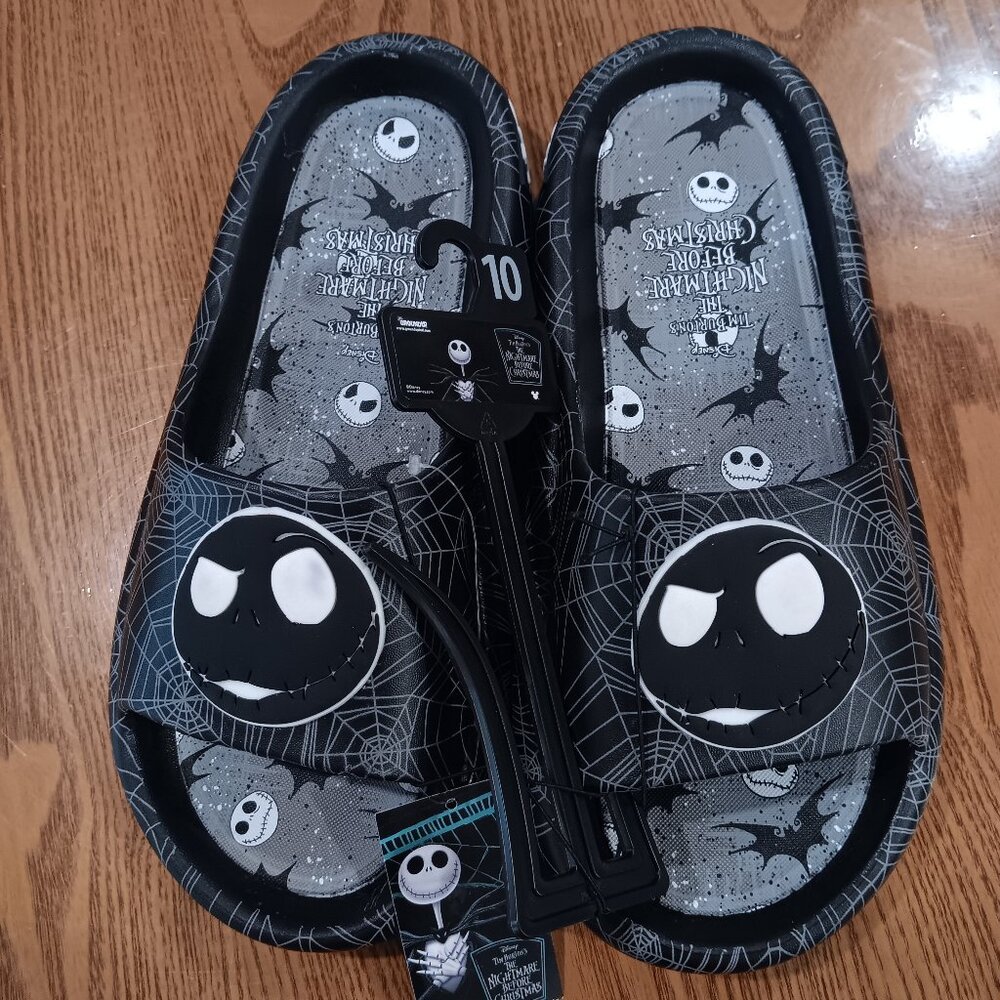 Disney Tim Burton's The Nightmare Before Christmas Halloween Sandals Size 10
